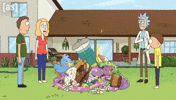 Rick And Morty Burn GIF by Adult Swim