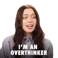 Let Me Think Sticker by Lizzy McAlpine