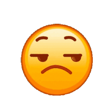 Emoji Chateado Sticker by Bel Diniz