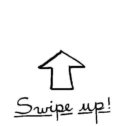 Swipe Up Sticker by RainToMe