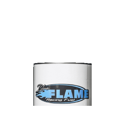 Blue Flame Sticker by Bue Flame Racing Fuel