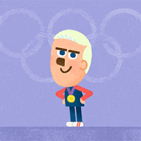 ryan lochte olympics GIF by Bernstein-Rein