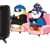 Team Win Sticker by Pudgy Penguins