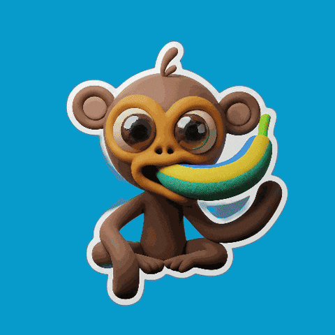Hungry Monkey GIF