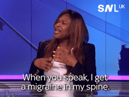 Snl Shut Up GIF by Sky