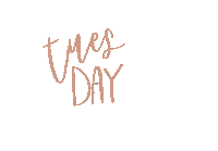 Days Of The Week Tuesday Sticker