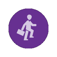 purplelinemd work purple line progress Sticker