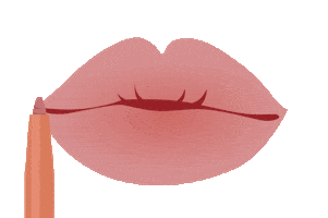Blpbeauty Lip Liner Sticker by By Lizzie Parra