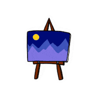 Art Love Sticker