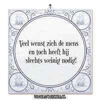 Rust Troost Sticker by Tegelspreuken.nl