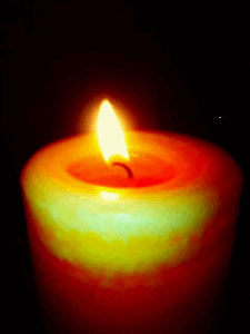 fire candle GIF