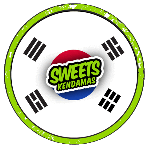 Flag Korea Sticker by Sweets Kendamas