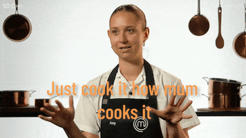 Amy Cooking GIF by MasterChefAU