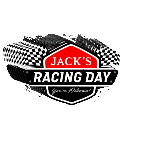 jacksracingday giphygifmaker Sticker