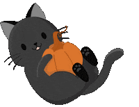 Black Cat Sticker