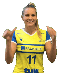 SSCPalmberg_Schwerin volleyball daumen hoch ssc schwerin Sticker