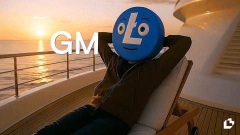 Good Morning Hello GIF by LitVM