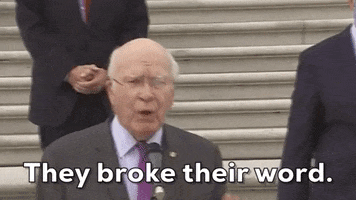 Patrick Leahy GIF by GIPHY News