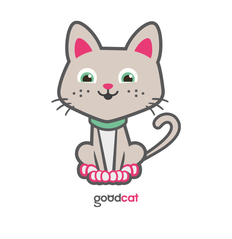 goodcatde giphyupload cat wink katze Sticker
