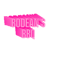BodeansBBQ bbq bodeans bodeansbbq Sticker