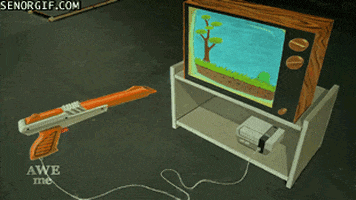 video games chalk GIF by Cheezburger