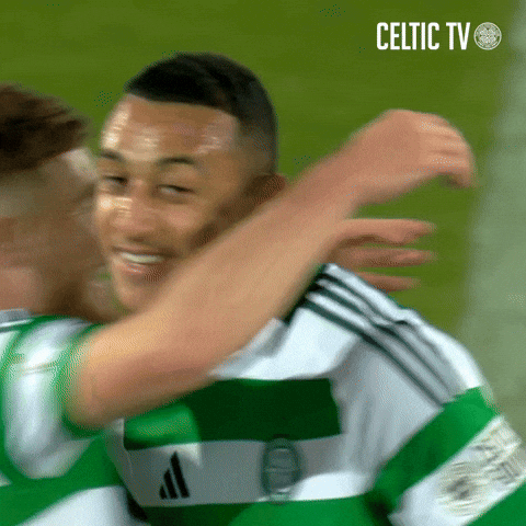 Celebration Goal GIF by Celtic Football Club