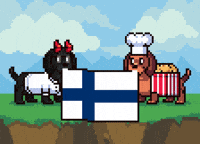 Pixel Dogs GIF by Abstract HotDogs
