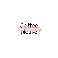 STUDIOFEMME coffee coffee please ontwerpstudio femme Sticker