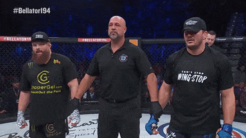 winning matt mitrione GIF by Bellator