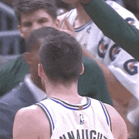 High Five Pat Connaughton GIF by Milwaukee Bucks