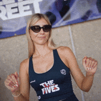 Happy Glee GIF by NJ 5s | Major League Pickleball