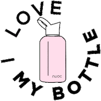 NUOCLIFE recycle reuse reduce plasticfree Sticker