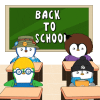Learn Back To School GIF by Pudgy Penguins