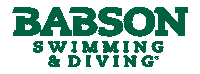 Go Swimming And Diving Sticker by Babson College