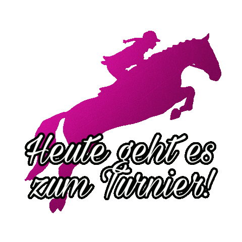 Pony Showjumping Sticker