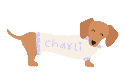 Dog Dachshund Sticker by dedradaviswrites