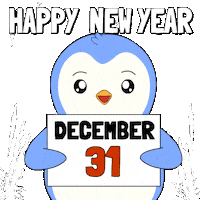 New Year Penguin Sticker by Pudgy Penguins