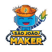 Sao Joao Robot Sticker by Robô Ciência
