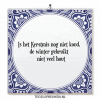 Winter Spreuk GIF by Tegelspreuken.nl