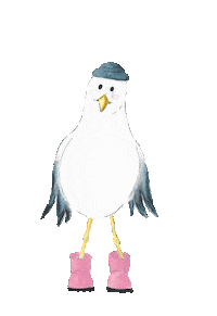 kuestenkaefer pink beach vacation ocean Sticker