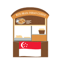 whyqsg singapore hawker hawker food hawker culture Sticker