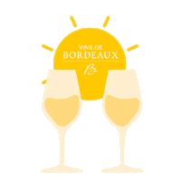 Summer Sipping Sticker by Vins de Bordeaux