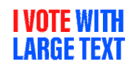 Vote Now Sticker by Easterseals Southern California