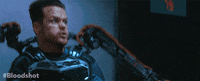 bloodshotmovie vin diesel sam heughan eiza gonzalez valiant GIF