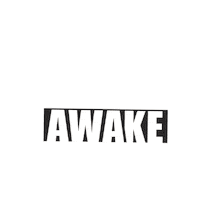 Awake Sticker by HBDERM