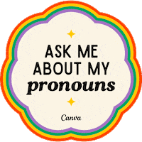 Gay Pride Love Sticker by Canva