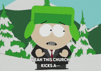 happy kyle broflovski GIF by South Park 