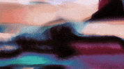 kenaim glitch rainbow psychedelic snow GIF