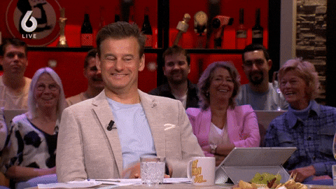 Wilfred Genee Laughing GIF by Vandaag Inside
