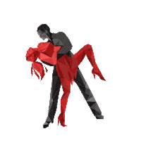 Socialdancetv dance dancing swing salsa Sticker